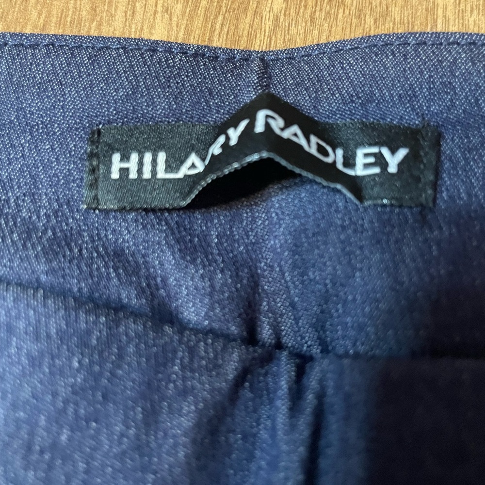 Hilary Radley Navy Slim Leg Pants - Picture 6 of 7